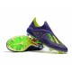 Nouvelles Crampons Foot Pour Hommes - Adidas X 18+ FG Violet Vert