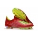 Nouveau Chaussures de Football adidas X 18+ FG Rouge Vert