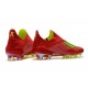 Nouveau Chaussures de Football adidas X 18+ FG Rouge Vert