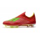 Nouveau Chaussures de Football adidas X 18+ FG Rouge Vert