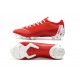 Crampons de Foot 2019 Nike Mercurial Vapor XII Elite FG Rouge Blanc