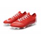 Crampons de Foot 2019 Nike Mercurial Vapor XII Elite FG Rouge Blanc