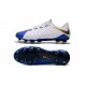 Nouveau Nike Hypervenom Phantom III FG Chaussure Homme Bleu Blanc Or