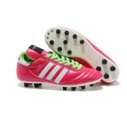 Nouvelles Crampons Football Copa Mundial Hommes Rose Vert Blanc