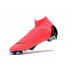 Crampons De Football Nike Mercurial Superfly VI 360 Elite FG Hommes - Rose Noir 