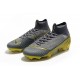 Crampons De Football Nike Mercurial Superfly VI 360 Elite FG Hommes - Gris Noir