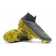 Crampons De Football Nike Mercurial Superfly VI 360 Elite FG Hommes - Gris Noir