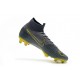 Crampons De Football Nike Mercurial Superfly VI 360 Elite FG Hommes - Gris Noir